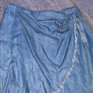 jean skirt